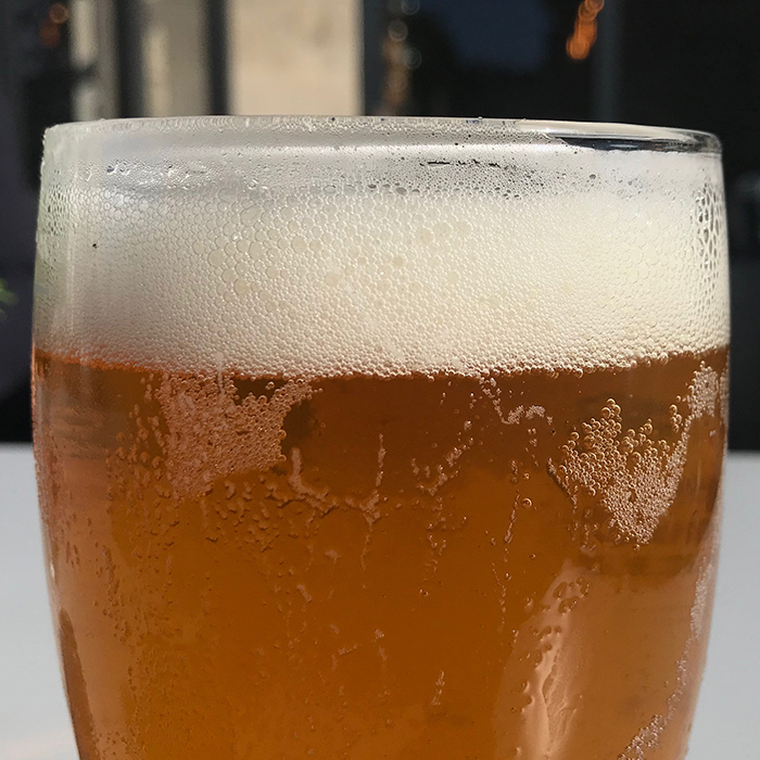 un verre de bière