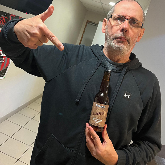 Une bière éphémère pour les 1 an de Radio Ripley