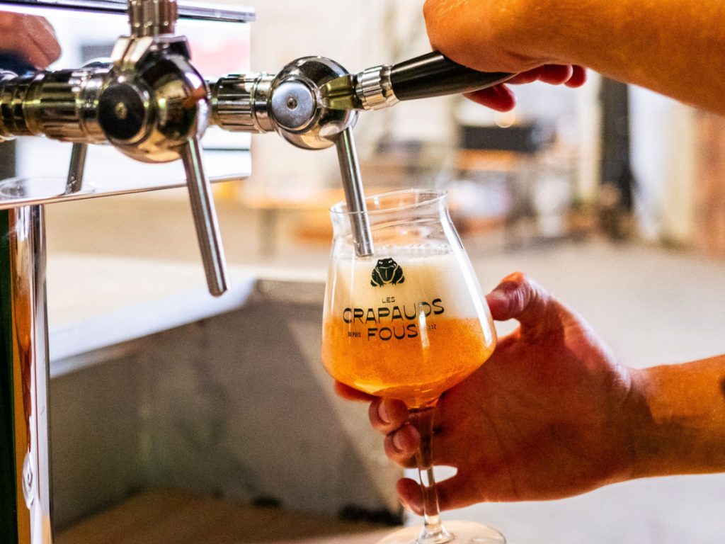 Mais de quoi est composé un litre de bière ?